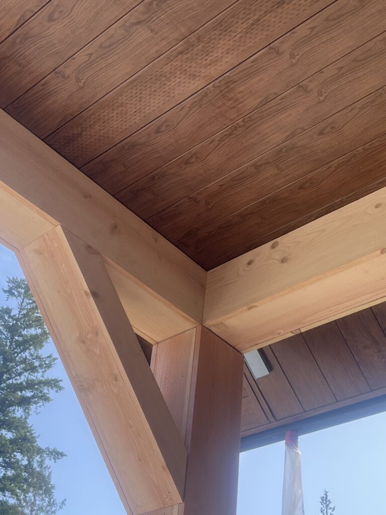 wood siding installation in BC